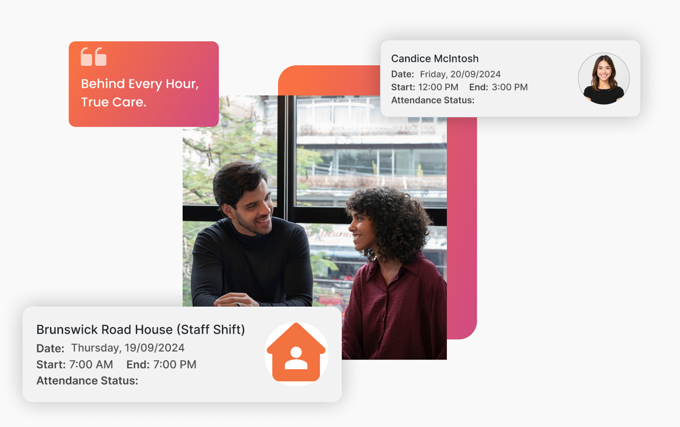 Snippets from the Nightingale Client Management Software